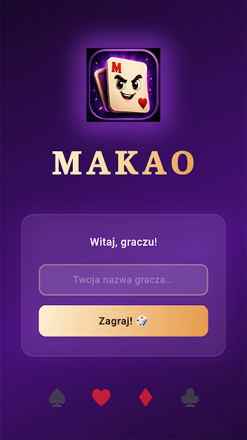Makao app home screen
